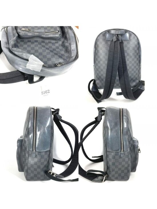 Louis Vuitton Backpack Josh Damier Graphite Canvas Black